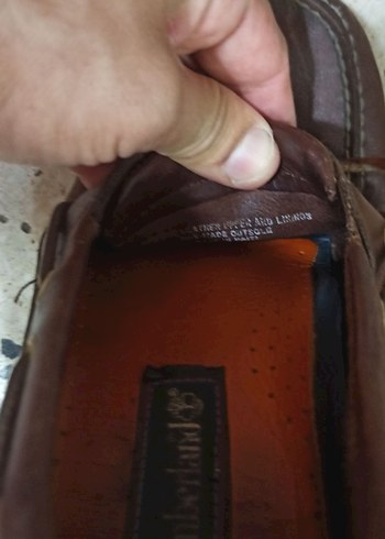 41 Beden Timberland orijinal Kahverengi Deri Erkek Klasik Ayakkabı