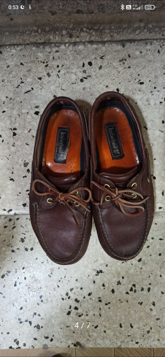 Timberland orijinal Kahverengi Deri Erkek Klasik Ayakkabı - Görsel 2