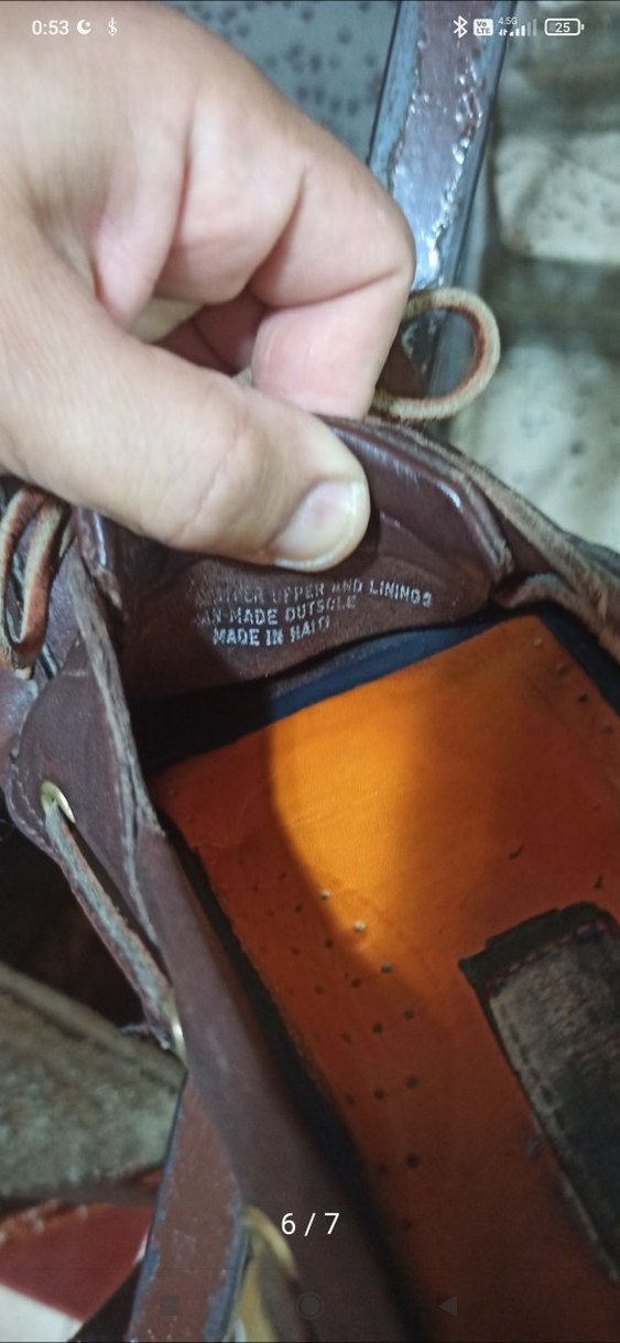 Timberland orijinal Kahverengi Deri Erkek Klasik Ayakkabı - Görsel 5