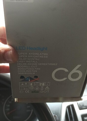 H7 beyaz led xeon - Görsel 2