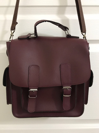 Bordo çanta