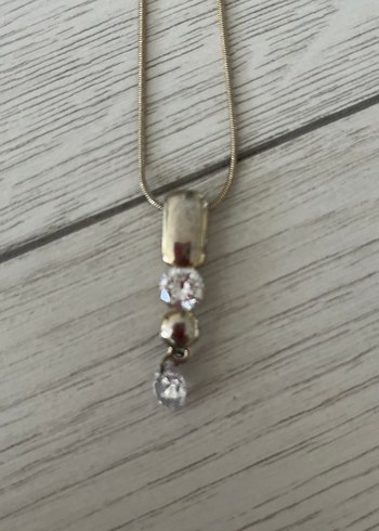 Bej Zincir Detaylı Midi Kadın Kolye - Görsel 4