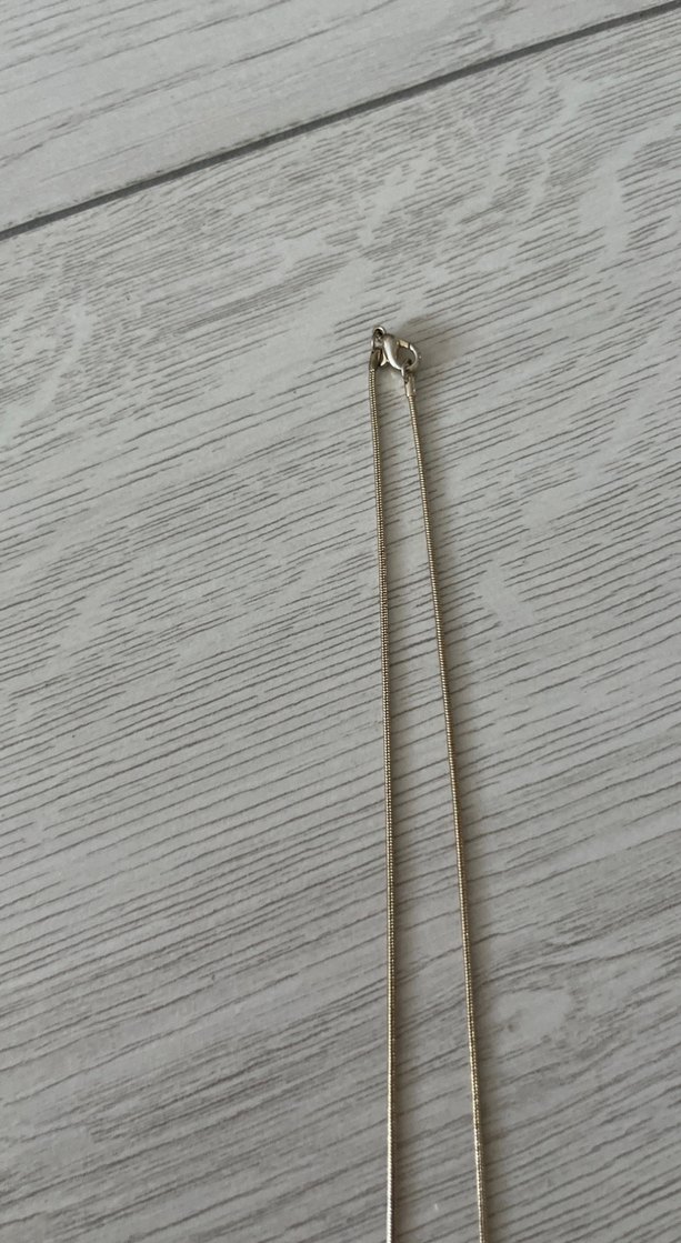 Bej Zincir Detaylı Midi Kadın Kolye - Görsel 3