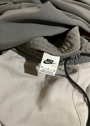 Nike Gri Fermuarlı Erkek Eşofman Takımı - Görsel 4