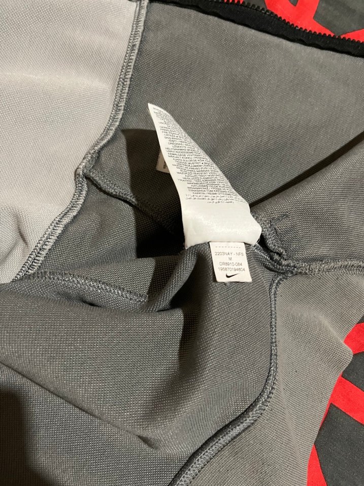 Nike Gri Fermuarlı Erkek Eşofman Takımı - Görsel 3