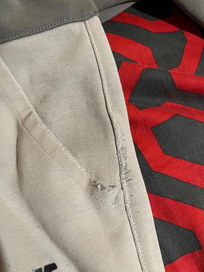 Nike Gri Fermuarlı Erkek Eşofman Takımı - Görsel 5