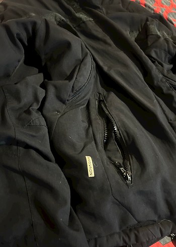Erkek Siyah Fermuarlı Kayak Ceketi - Görsel 3
