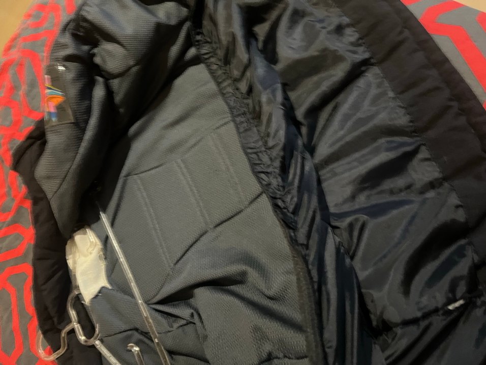 Erkek Siyah Fermuarlı Kayak Ceketi - Görsel 4