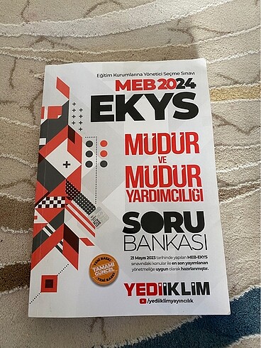 EKYS MÜDÜR ve MÜDÜR YARDIMCILIĞI SINAVINA HAZIRLIK 3 KİTAP