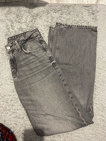 36 Beden Zara Gri Pantolon