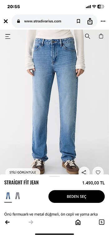 Stradivarius Straight Jean