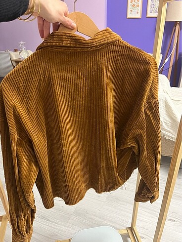 m Beden camel Renk Koton ceket