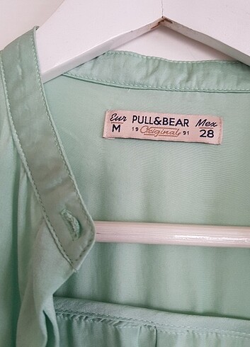 40 Beden yeşil Renk Pull&bear gomlek