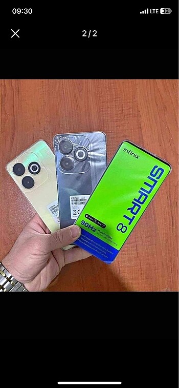 İnfinix smart 8 128gb 4+4 rm