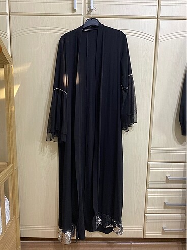 40 Beden siyah Renk ABAYA