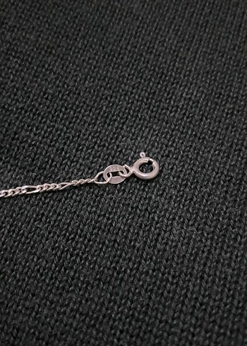 Uzun Zincir Detaylı Minimalist Kadın Kolye - Görsel 2