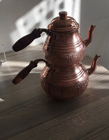 Bakır çaydanlık