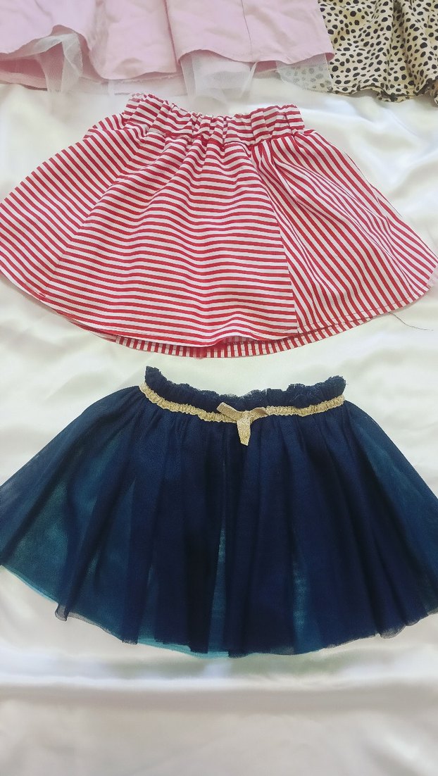 Pembe Pilili Kız Çocuk Eteği - Görsel 3