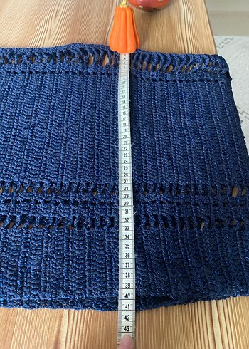 Lacivert Örgü Bohem Kadın Kazak38-40 - Görsel 6