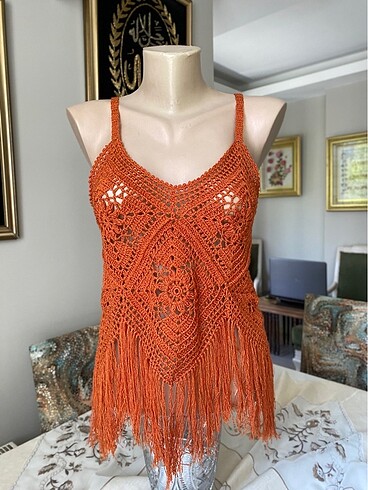 Kadın crop bluz 38-40