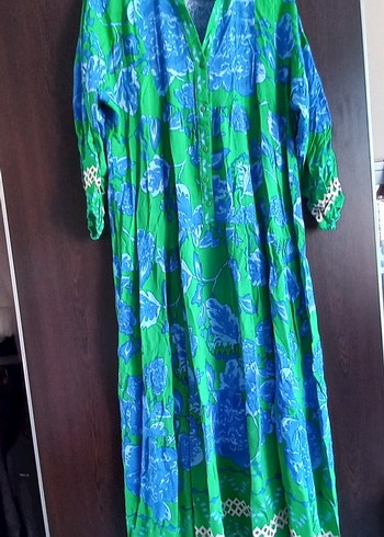 Uzun Bohem Elbise - Görsel 5