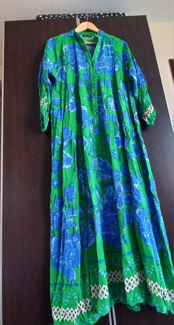 Uzun Bohem Elbise - Görsel 3