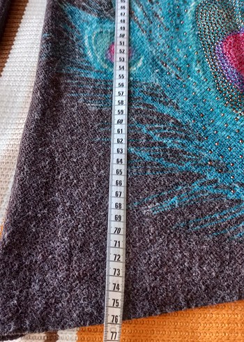 Bohem Uzun Kollu Triko Bluz - Görsel 5