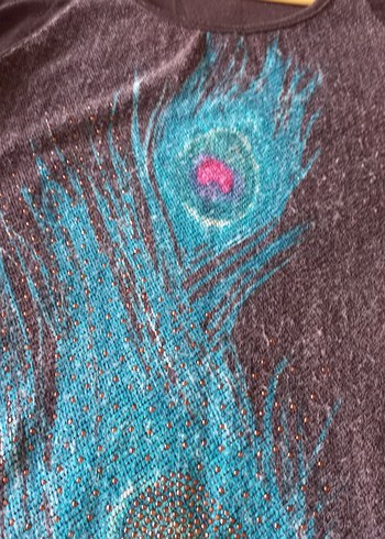 Bohem Uzun Kollu Triko Bluz - Görsel 7