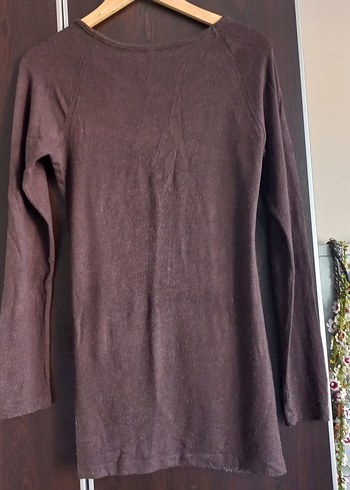 Bohem Uzun Kollu Triko Bluz - Görsel 2