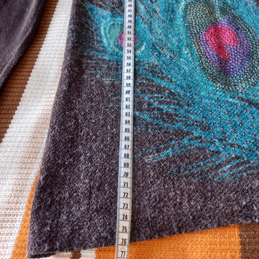 Bohem Uzun Kollu Triko Bluz - Görsel 5