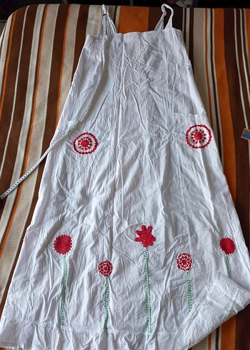 Bohem Nakışlı elbise - Görsel 11