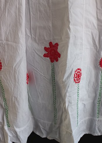 Bohem Nakışlı elbise - Görsel 6