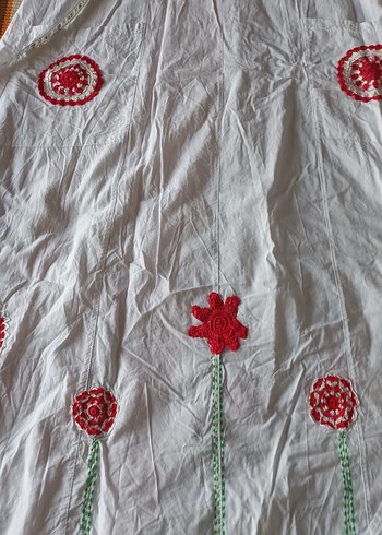 Bohem Nakışlı elbise - Görsel 12