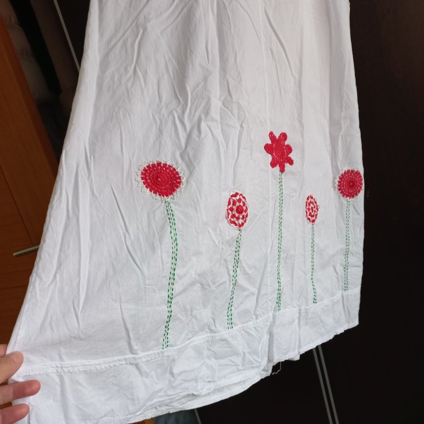 Bohem Nakışlı elbise - Görsel 5