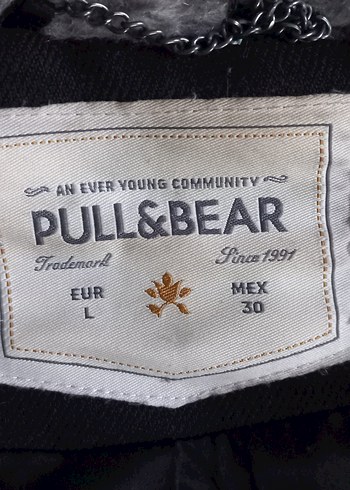 Pull&bear pelüş mont - Görsel 3