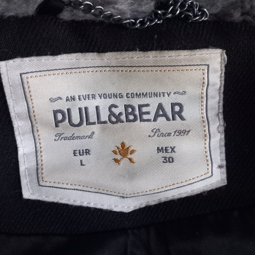 Pull&bear pelüş mont - Görsel 3