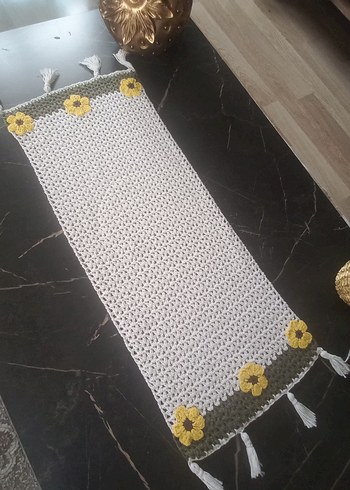 Runner ve sehpa örtüsü - Görsel 8