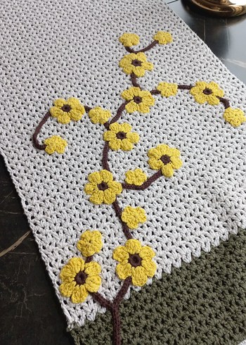 Runner ve sehpa örtüsü - Görsel 3