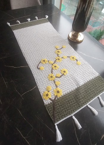 Runner ve sehpa örtüsü - Görsel 10