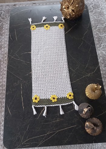 Runner ve sehpa örtüsü - Görsel 7