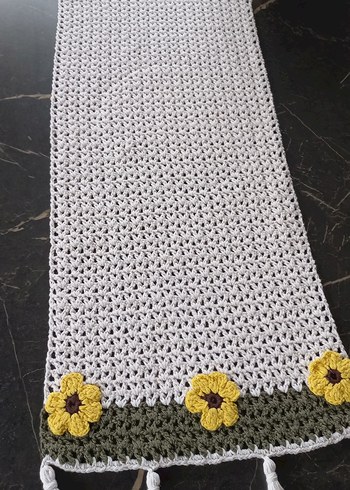 Runner ve sehpa örtüsü - Görsel 5