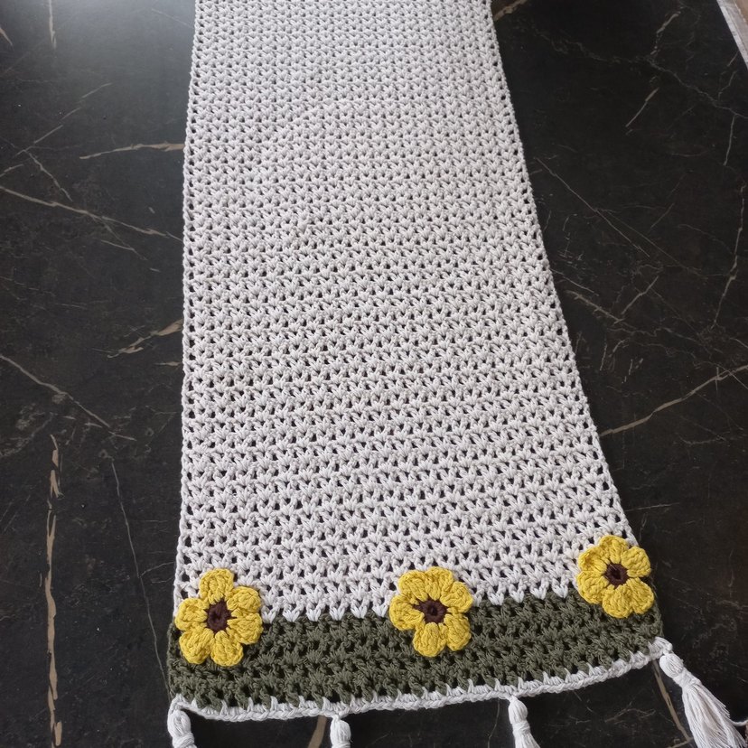 Runner ve sehpa örtüsü - Görsel 5