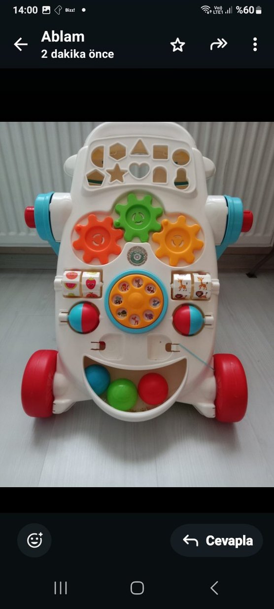 Pilsan Happy İlk Adım Yürüteç - Görsel 5