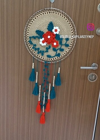 Kapı duvar süsü çelengi- düşkapanı 