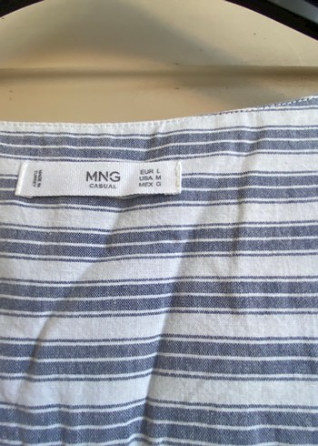 Mango Keten Uzun Tulum
