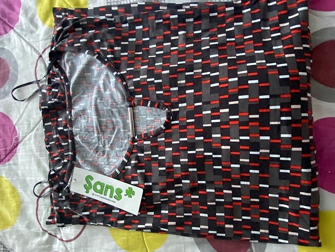 52 Beden Yazlı bluz/tunik