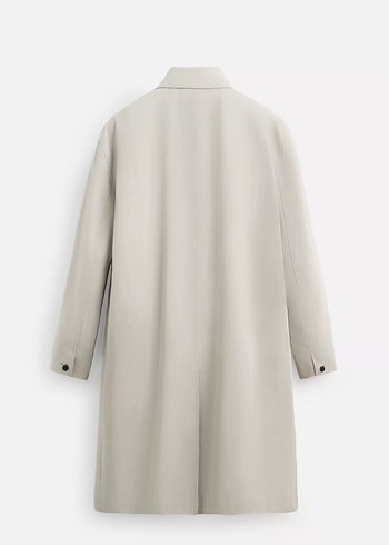 Zara Man Manteco Trençkot ( M Beden ) - Görsel 7