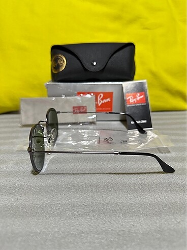 Beden siyah Renk Ray-ban 3447 ROUND METAL 029/17 50-21 3N ( Yuvarlak ) (Aynalı Mo