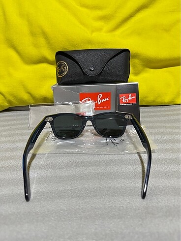 Beden mavi Renk Ray-ban 4340 6432/R5 50-22 3N ( Düz Modeldir. ) (Mavi/Kırçıllı)