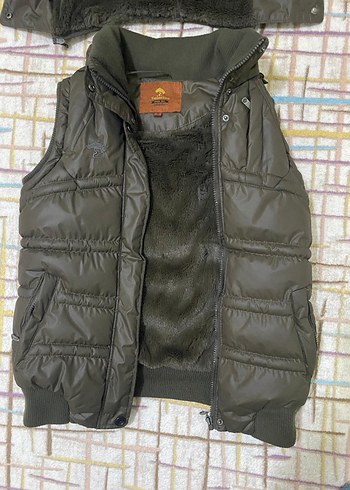 Kahverengi Kürklü Kadın Yelek - Görsel 5